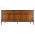 Wood Fine Mid Century Light Walnut 5 Doors 3 Drawers Credenza Dresser Sideboard MINT For Sale - Image 7 of 13