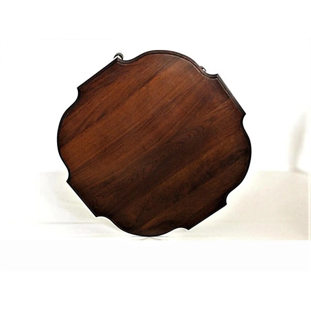 1940s Chippendale Style Occasional Table For Sale - Image 5 of 10