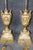 Pair French Louis XVI 19th Century Ormolu Mounted Alabaster Lamps For Sale - Image 10 of 16