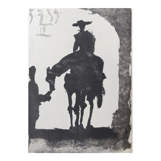 1980s "Toros y Toreros 7b" Lithograph After Pablo Picasso For Sale