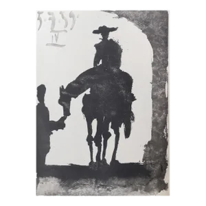 1980s "Toros y Toreros 7b" Lithograph After Pablo Picasso
