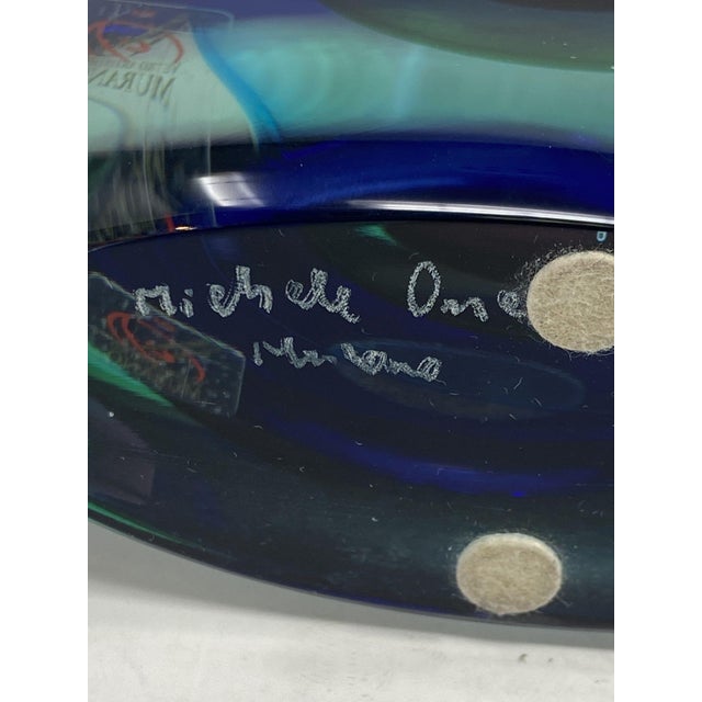 Murano Glass Bottle With Stopper For Sale - Image 4 of 5