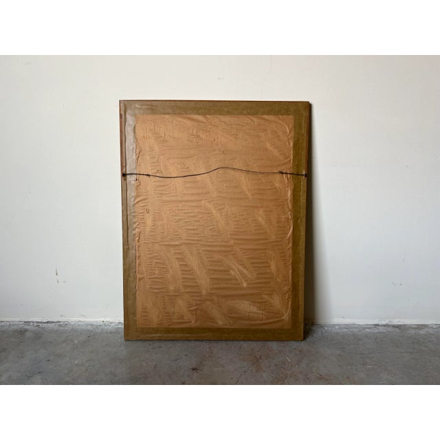 1960's L. F. De Lucas Mid-Century Modern Cubist Watercolor Painting For Sale - Image 11 of 12