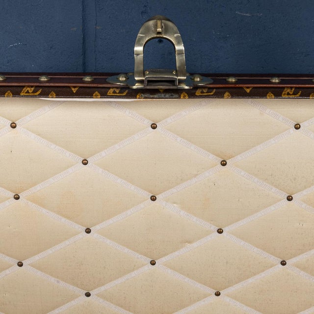 Vintage Malle Haute in Monogram Canvas from Louis Vuitton, 1920 For Sale - Image 11 of 18