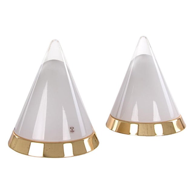 Kibo Blown Glass Table Lamps by Peill & Putzler, 1970s, Set of 2 For Sale - Image 9 of 9