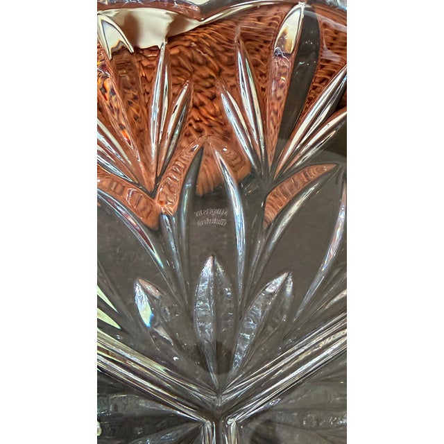 Transparent Marquis by Waterford Three-Section Crystal Relish Serving Bowl For Sale - Image 8 of 10
