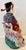 Ceramic Lu Xing Chinese Polychrome Glazed Porcelain Statue For Sale - Image 7 of 15