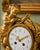 Metal 19thC French Louis XVI Gold Ormolu Clock Set - 3 Pc For Sale - Image 7 of 14