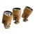 1970s Style After Louis Poulsen Danish Modern Beige Metal Spotlights - Set of 3 For Sale