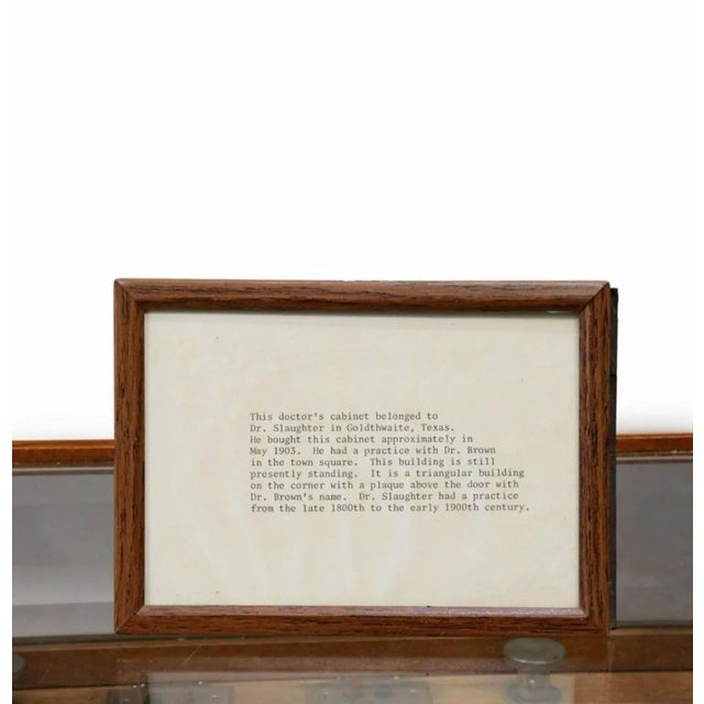 Unusual Early American Quack Medicine Thompson-Plaster Electric Cabinet For Sale - Image 4 of 11