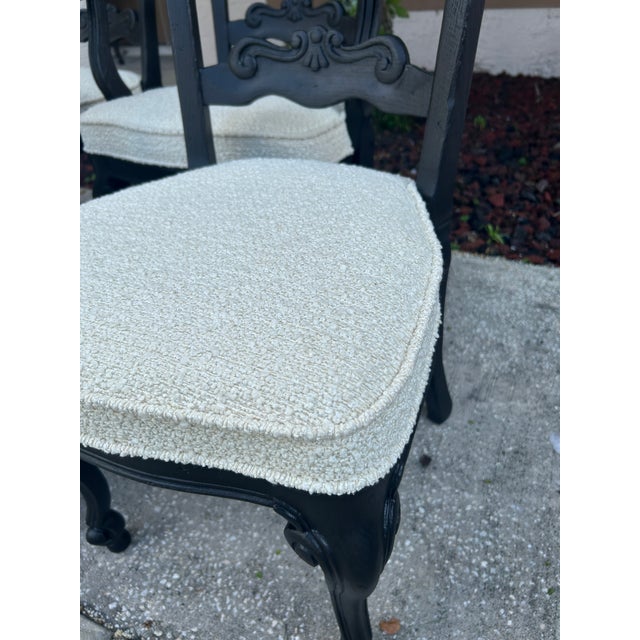 Jamestown Lounge Co. Vintage Jamestown Lounge Dining Chair Set (5) – Restored For Sale - Image 4 of 7