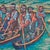 Wood Bruno Fantini, Young Fishermen, 2000s, Oil on Canvas For Sale - Image 7 of 9