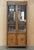 Stunning English Circa 1900 English Oak Lead Lined Astral Glazed Bookcase or Display cabinet stamped Roberts This item is...