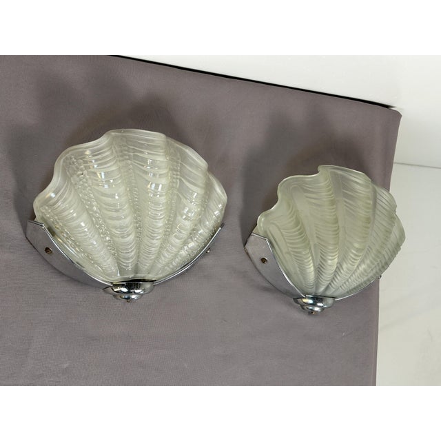 Vintage Art Deco Wall Lights, 1930s, Set of 2 For Sale - Image 6 of 14