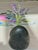 Stone Bud Vase Pacific Northwest Artisan Hand-Carved Volcanic Rock For Sale In Columbus - Image 6 of 12