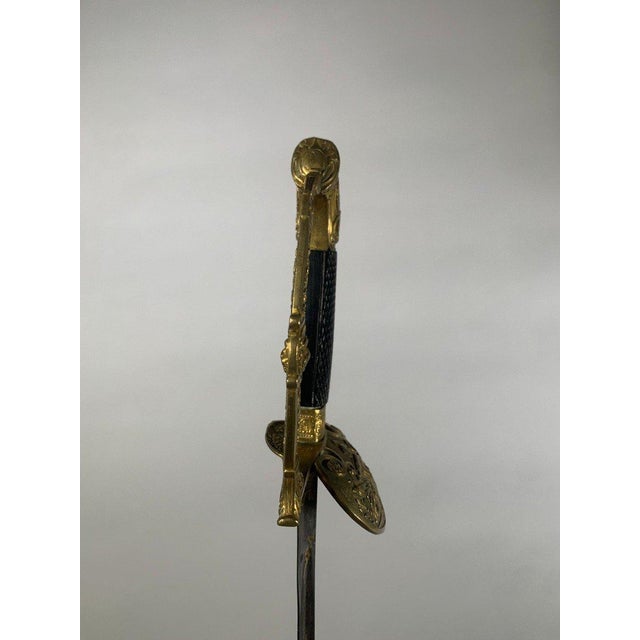 Gold Sword of a High Official or Staff Officer, 19th Century For Sale - Image 8 of 10