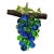 1960s Hanging Swag Lamp Lucite Grapes For Sale