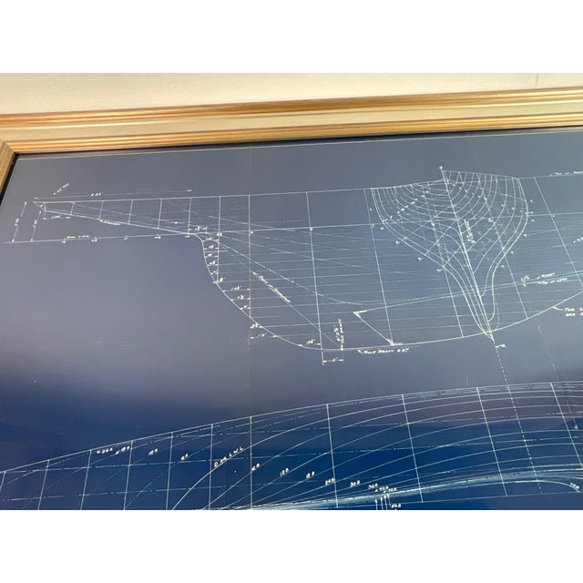 Original Yacht Blueprint for the Q Class Sloop "Tartar" For Sale - Image 12 of 12