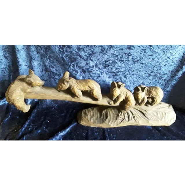 Hand -Carved Sculpture by Werner Ehlert Hannover, 1930s, in Very Good conditions. Designed 1920 to 1949 This piece has an...