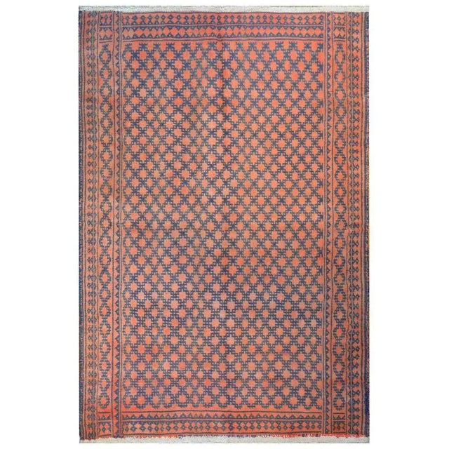 Vintage Persian Cotton Kilim Rug For Sale - Image 11 of 11