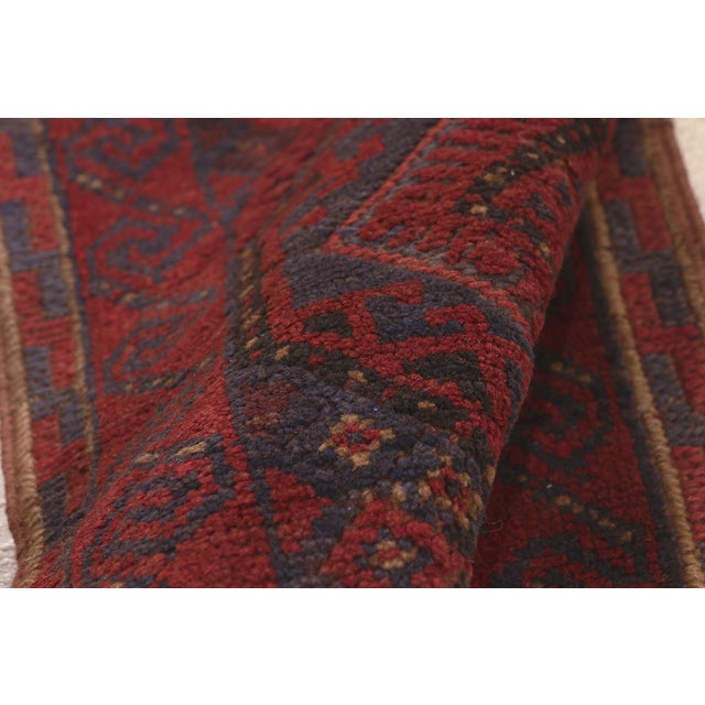 Antique Afghani Baluch Rug, 02'01 X 07'10 For Sale In Dallas - Image 6 of 10
