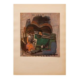 1940s After Pablo Picasso, Ma Jolie Original Period Swill Lithograph For Sale