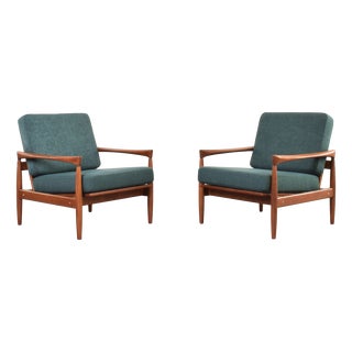 Mid-Century Kolding Lounge Chairs by Erik Wørts for Ikea, 1960s, Set of 2 For Sale