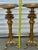 Art Deco French Provincial Brass Tripod Torchieres Candle Holders - A Pair For Sale - Image 9 of 10