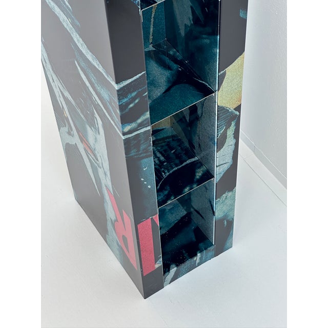 Bookcase by Mimmo Rotella and Zero Disegno Marco Ferreri, 2000s, in Flawless conditions. Designed from 2000 This piece has...