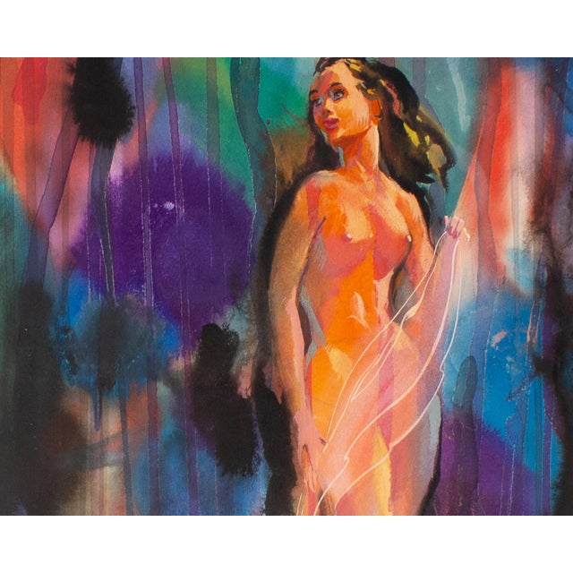 Abstract Mixed Media Painting by George Coggeshall For Sale - Image 3 of 6