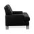 AK 644 3-Seater Sofa and Lounge Chairs in Black Leather from Rolf Benz, Set of 3 For Sale - Image 13 of 18