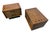 Mid-Century Modern Lane Walnut & Rosewood Nightstands - Set of 2 - Refinished! For Sale In Philadelphia - Image 6 of 11