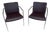 Cortona Guest Staking Chairs Designed by Joe Ricchio for Hbf - a Pair For Sale