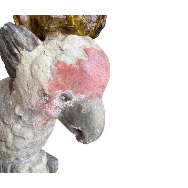 Plastic 1960s Cockatoo Sculpture For Sale - Image 7 of 7