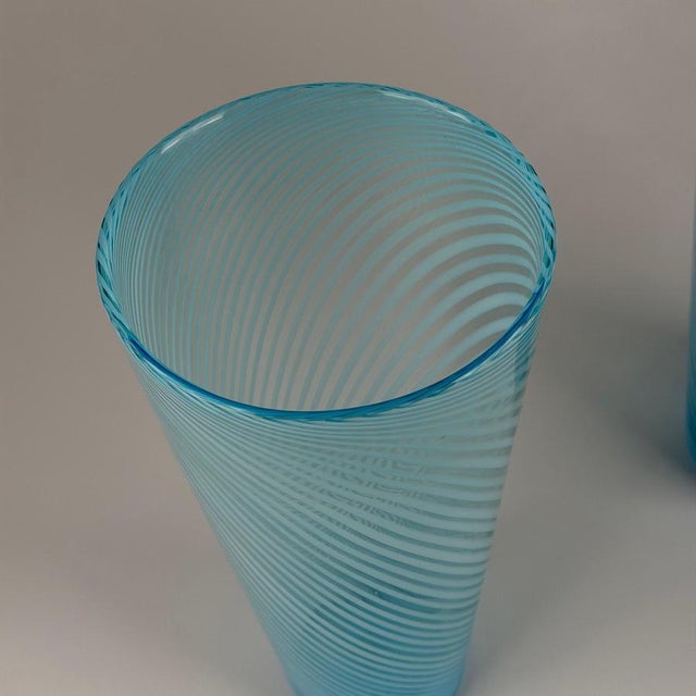 1970s Murano Glass Vases by Gio Ponti, Italy, 1970s, Set of 2 For Sale - Image 5 of 12