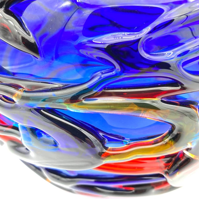 Not Yet Made - Made To Order Round Blue Vase from YourMurano For Sale - Image 5 of 7