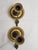 Metal 1960's Tilting Brass Candlestick Holders With Drip Tray & Holder - A Pair For Sale - Image 7 of 11
