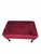 Late 19th Century French Napoleon III Button-Tufted Lounge Chair & Ottoman in Original Red Velvet For Sale - Image 10 of 12