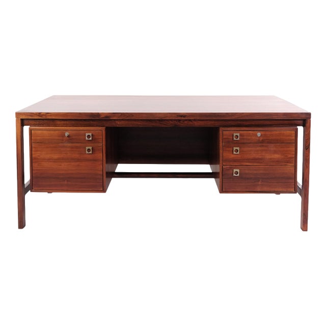 Rosewood Desk by Arne Vodder for Sibast Furniture 1960s For Sale