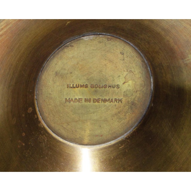 Svend Aage Holm Sorensen Illums Bolighus Brass Candlestick Holders, a Pair For Sale - Image 9 of 9