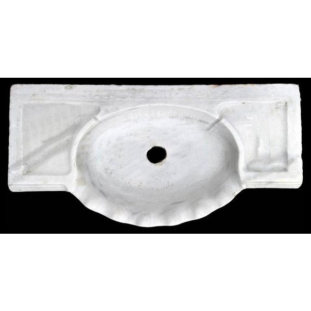 Antique Marble Sink, 1900s For Sale - Image 4 of 6