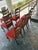 Ladder-Back Oak Wood Dining Chairs, Set of Six For Sale - Image 10 of 11