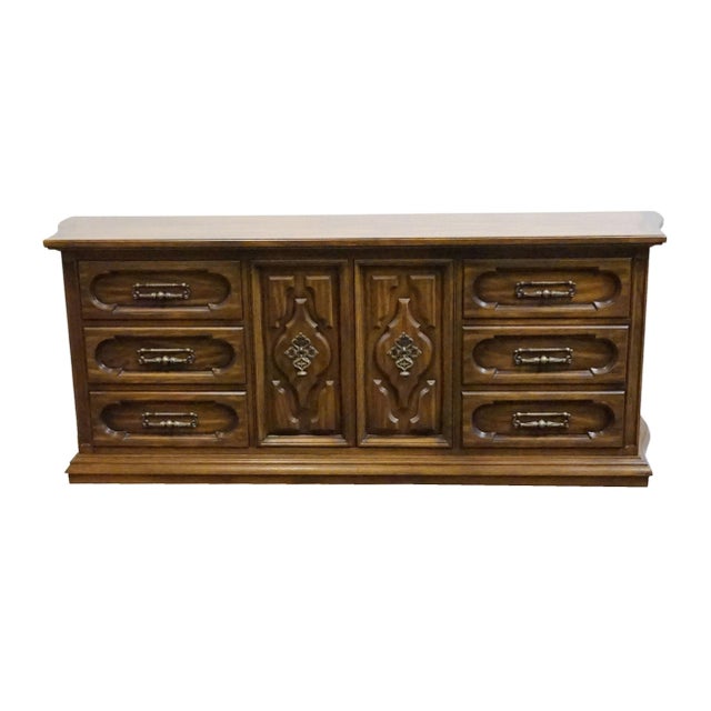 Mediterranean Unique Furniture Bolero II Collection Spanish Mediterranean 80" Triple Door Dresser 2824 For Sale - Image 3 of 15