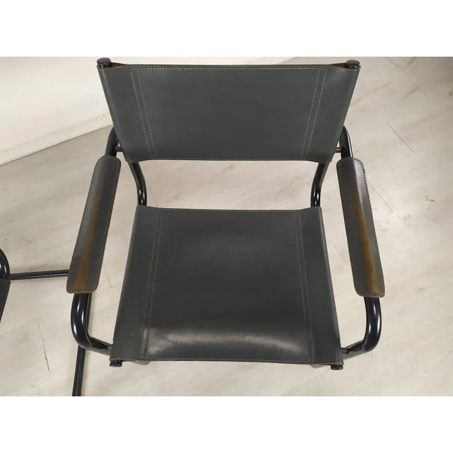 Set of Desk Chairs in the style of Marcel Breuer For Sale - Image 9 of 18