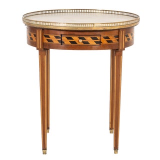 Early 19th Century French Mahogany and Satinwood Guéridon For Sale