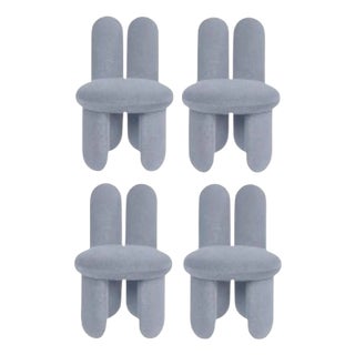 Gentle 733 Glazy Chairs by Royal Stranger, Set of 4 For Sale