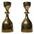Swedish Modern Candleholders in Brass, 1960s, Set of 2 For Sale