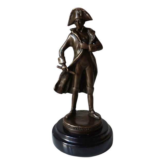 Gladenbeck, Napoleon Bonaparte Sculpture, 1920s, Bronze For Sale
