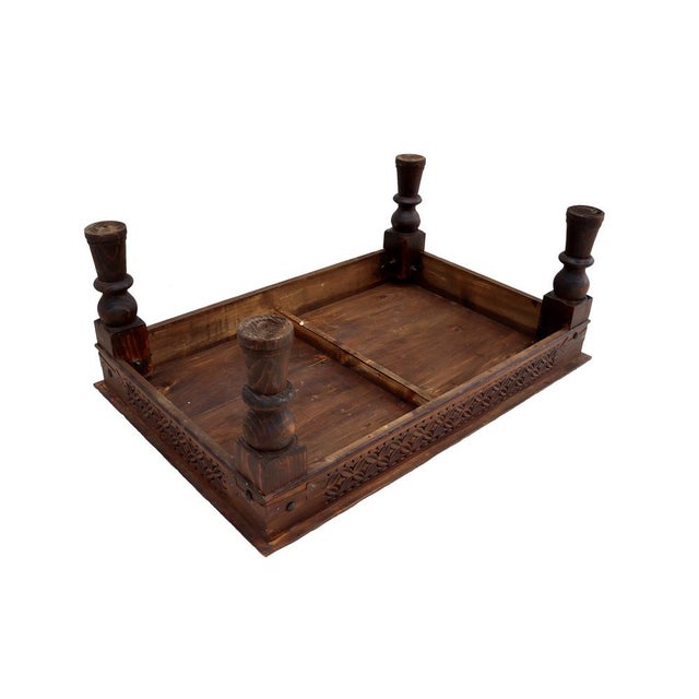 Vintage Wooden Coffee Table, 1970s For Sale - Image 11 of 18