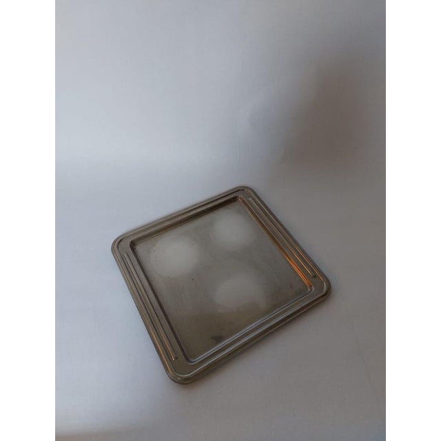 Black Art Deco Silver-Plated Coffee Service, 1930s, Set of 4 For Sale - Image 8 of 15